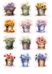 Floral-Buckets