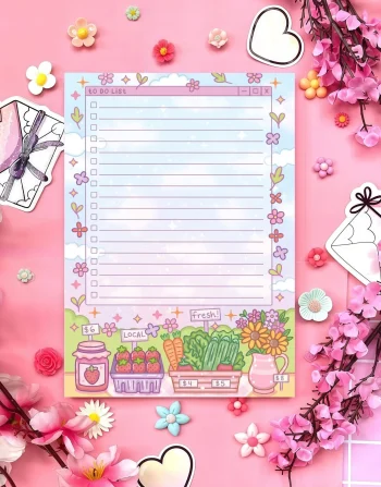 Farmer’s Market Planner Pad