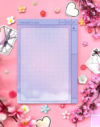 Lavender Thoughts.EXE Notepad