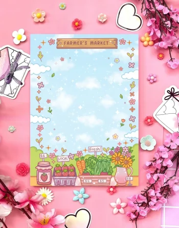Farmer’s Market Notepad