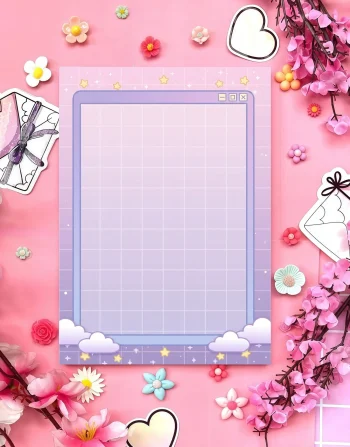 Pixel Sky Notepad