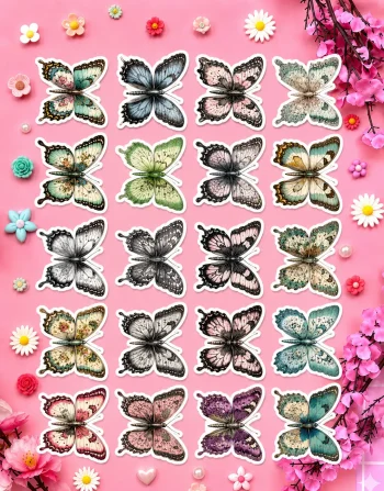 Butterfly Stickers