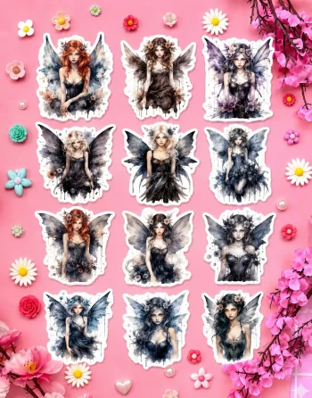 Dark Fairies Stickers