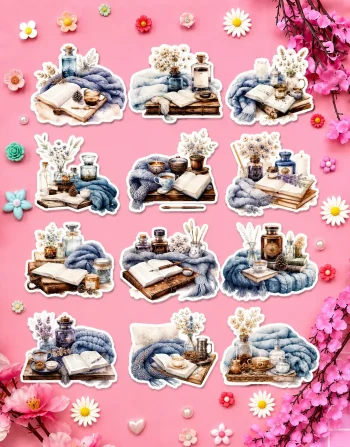 Feminine Winter Stickers