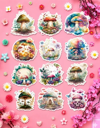 Mushroom Stickers