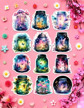 Magic Jar Stickers