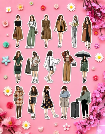 Trending Girls Stickers