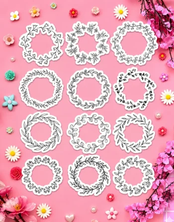 Wreaths Stickers
