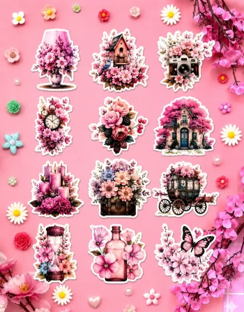 Rose Aesthetic Stickers