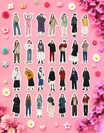 Aesthetic Fashion Girls stickers